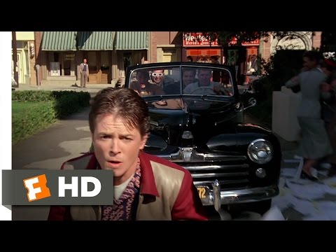 Back to the Future (7/10) Movie CLIP – Skateboard Chase (1985) HD