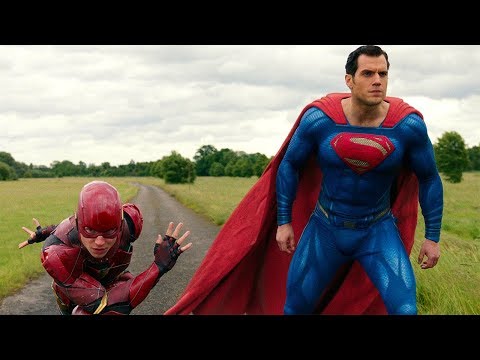 Flash vs Superman Race Scene – Justice League (2017) Movie Clips HD