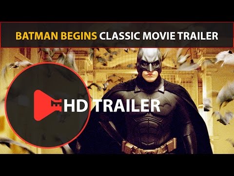 Batman Begins Trailer (2005) Classic Movie Trailers (HD) Christian Bale