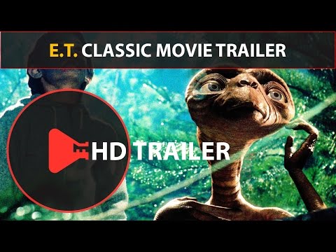 E.T. the Extra-Terrestrial Trailer (1982) Classic Movie Trailers (HD) Drew Barrymore
