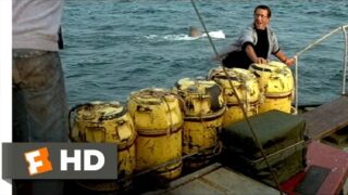 Jaws (1975) – Barrels Scene (5/10) | Movieclips