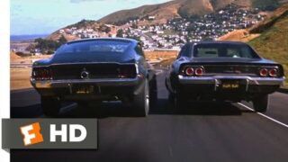 Bullitt (1968) – Ford Mustang vs. Dodge Charger Scene (5/10) | Movieclips
