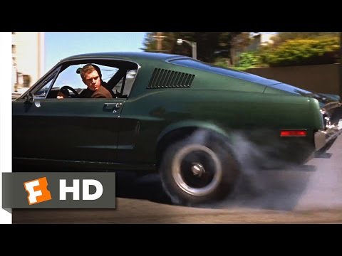 Bullitt (1968) – San Francisco Car Chase Scene (4/10) | Movieclips