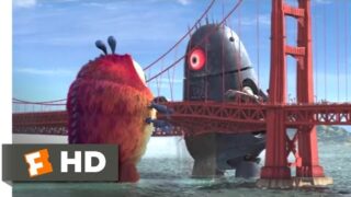 Monsters vs. Aliens (2009) – Golden Gate Grapple Scene (5/10) | Movieclips