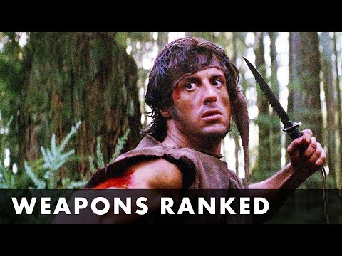 RAMBO – Weapons Ranked – Starring Sylvester Stallone