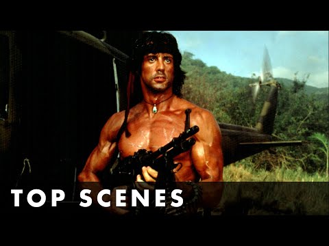 TOP SCENES FROM RAMBO: FIRST BLOOD PART II – Starring Sylvester Stallone
