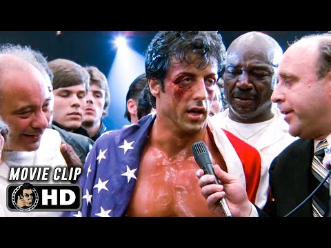 ROCKY IV Clip – "Speech" (1985) Sylvester Stallone