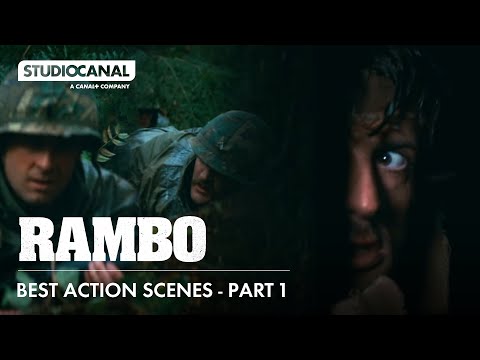 Sylvester Stallone In The Best Action Scenes From THE RAMBO TRILOGY ...